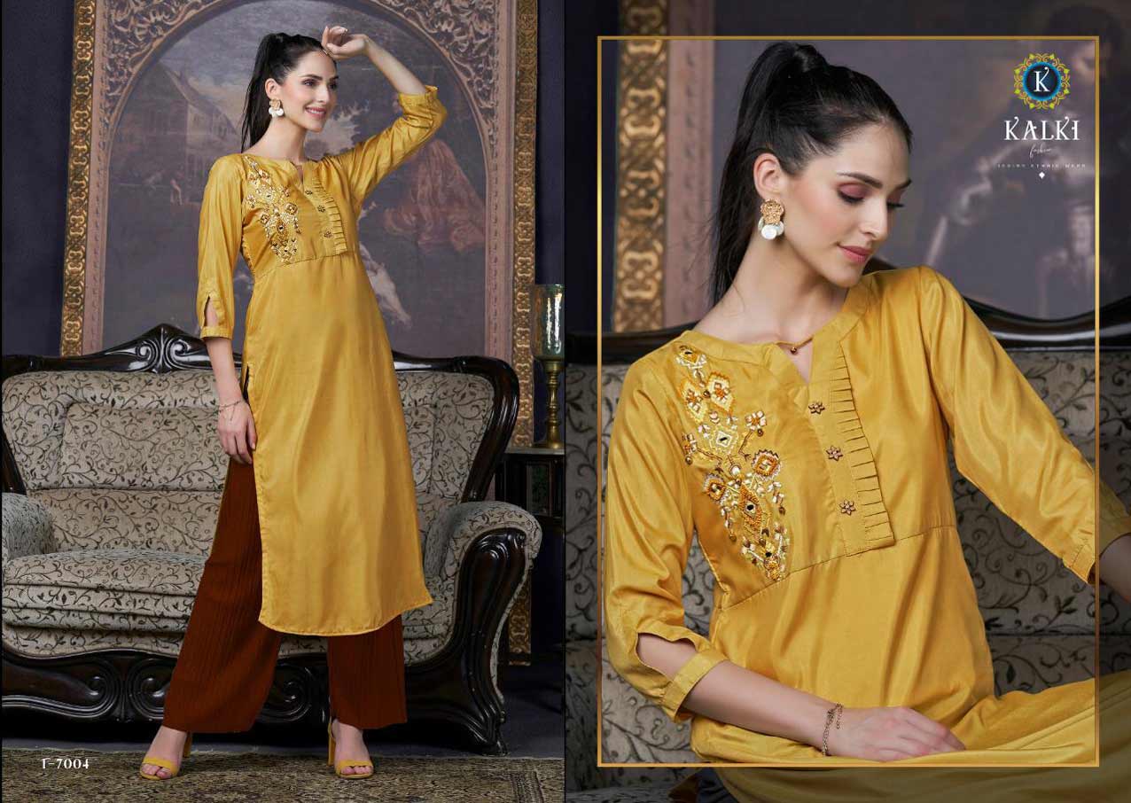 Kasoti Catalogue Kalki Fashion Muslin Kurti Sets Kasoti Catalogue Kalki Fashion Muslin Kurti Sets